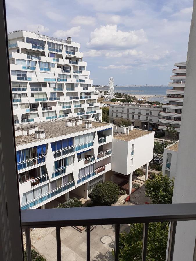 Grand Studio Avec Vue Mer A La Grande Motte - Clim Wifi Apartment Bagian luar foto